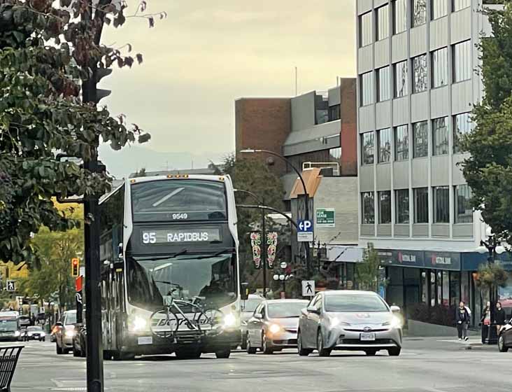 BC Transit Alexander Dennis Enviro500MMC 9549